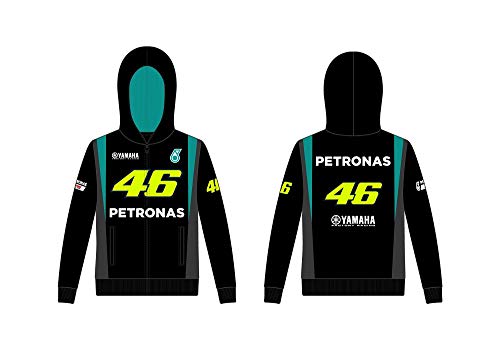 Sudadera Petronas VR46 infantil de abrigo ideal para carreras y días de colegio