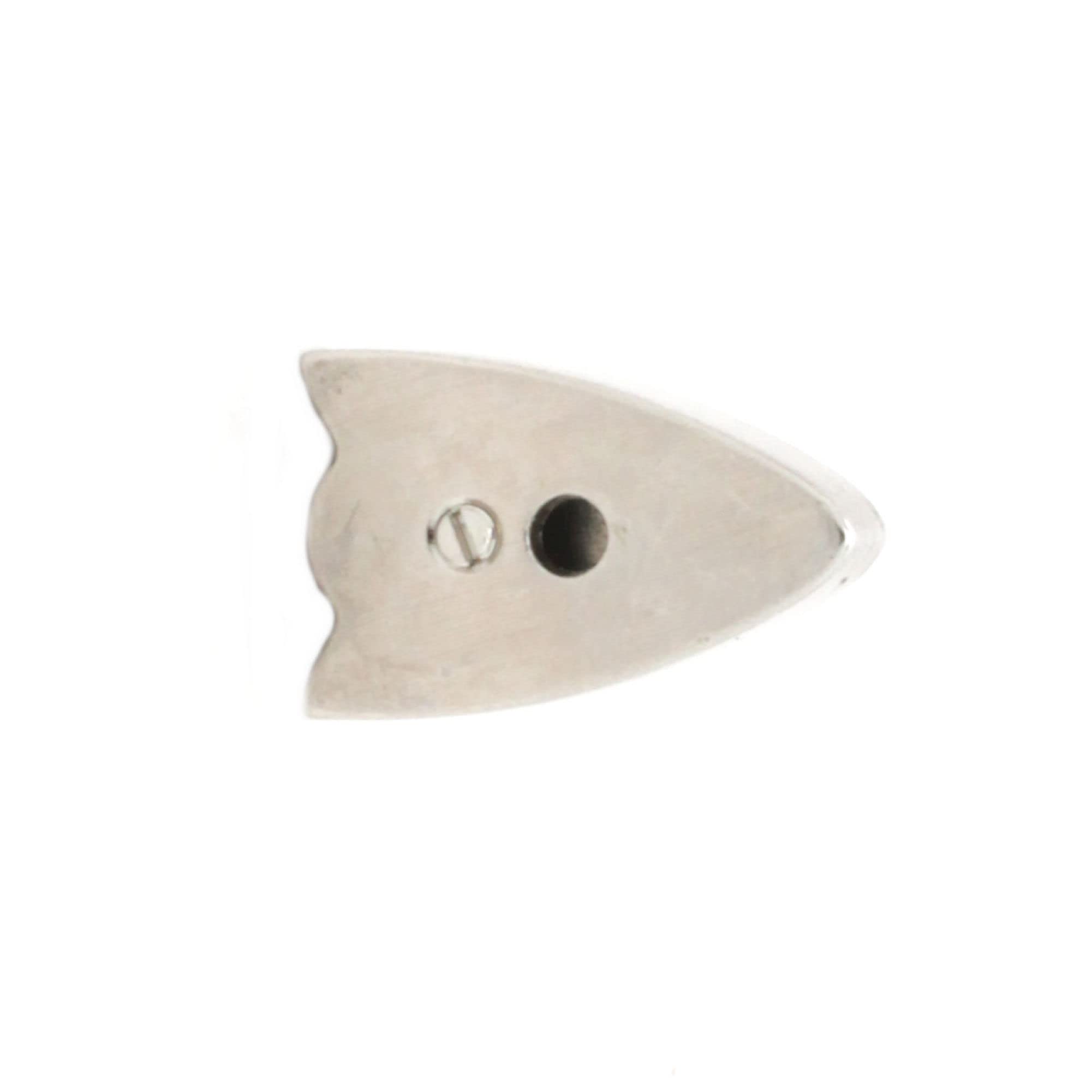 Stecksstore Dual Cactus Belt Buckle Tip Silver and Rose Gold 5/8