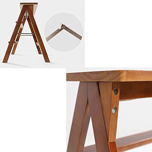 Escabeau pliable multifonction DASHADAO tabouret double usage 3 marches - 6