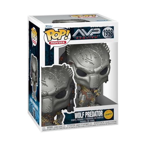 Funko Pop! Filmy: Predator - Wilk Predator - Kursy 1/6 na rzadki wariant pościgu - kolekcjonerska figurka winylowa - pomysł na prezent - oficjalny towar - zabawki dla dzieci i dorosłych - Fani horroru