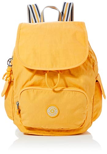 KiplingCity Pack SMujerMochilasAmarillo  Vivid Yellow 27x33.5x19 Centimeters  B