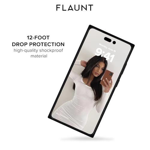 Flaunt Official Square iPhone 16 Pro Max Case - Matte Black - image 4