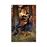 QIENAZIO Leinwanddruck, Motiv: Hexe Edgar Bundy, 