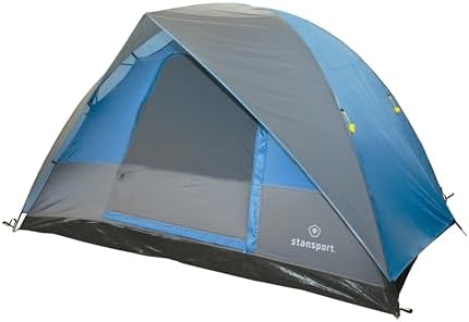 Stansport Trinity River 6-Person Dome Tent - 3-Season Family Camp...