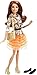 Barbie Style Teresa Doll, Floral Jacket & Orange Ruffle Skirt