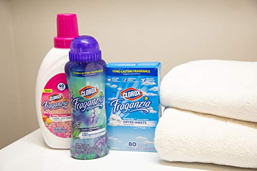 Clorox Fraganzia Scent Boosting In-Wash Crystals Twin Pack, Lavender | Laundry Freshener Beads In Lavender Scent For Fresh, Clean, Great Smelling Clothes #TOP3