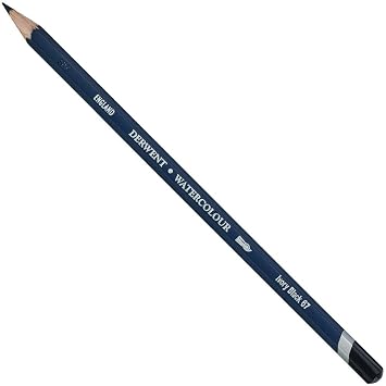 Derwent Watercolor Ivory Pencil, Black 32867