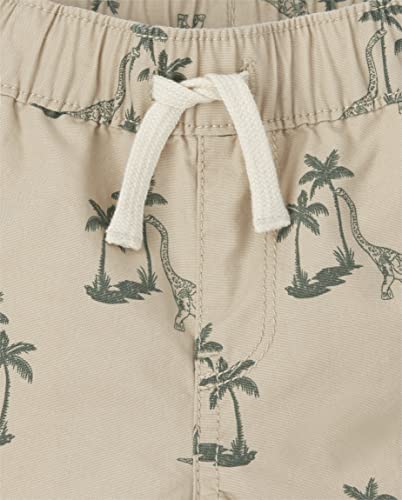 Image of The Children's Place Baby and Toddler Boys Print Pull on Jogger Shorts