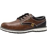 [エドウイン] ふかふか クッション 幅広 外羽根 防水 防滑 プレーン アメカジ ビジネス ビジカジ カジュアルシューズ 26.5 cm ブラウン EDW-7980