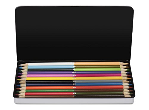 NPW-USA 50/50 Color Pencil Set, 12-Count