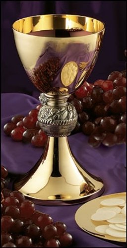 Loaves & Fishes Chalice with Paten