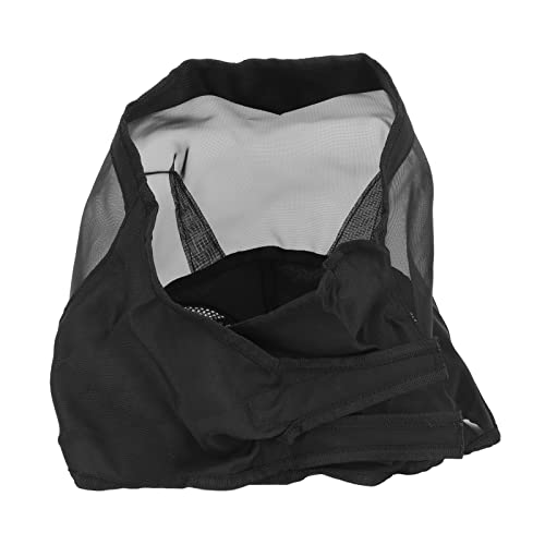 Capa de Controle de Moscas de Cavalo, Capa de Rosto de Cavalo Protetora Leve e Ajustável Com Costura