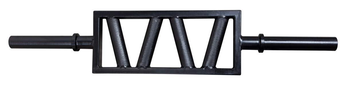 Strength Shop - Multi Grip Thick Curl Bar - Griffkraft Unterarme Bizeps Trizeps with Olympic Sleeves
