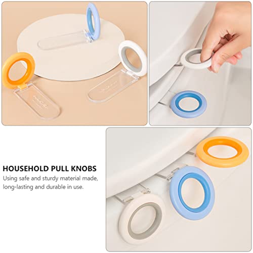 DOITOOL 6 peças de tampa de toque durável que levanta diretamente o cabo limpo anel auto-ferramenta