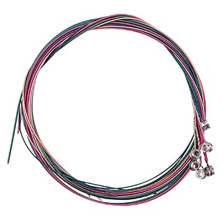 Tuccbay 3 jeux de cordes en acier de rechange pour guitare acoustique (1 jeu en laiton, 1 jeu en cuivre et 1 jeu… - Les Beatles, Paul McCartney, John Lennon, RIngo Starr, George Harrison Tuccbay 3 jeux de cordes en acier de rechange pour guitare acoustique (1 jeu en laiton, 1 jeu en cuivre et 1 jeu… – Image 2
