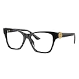 VE 3341U GB1 Black Plastic Cat-Eye Eyeglasses 52mm