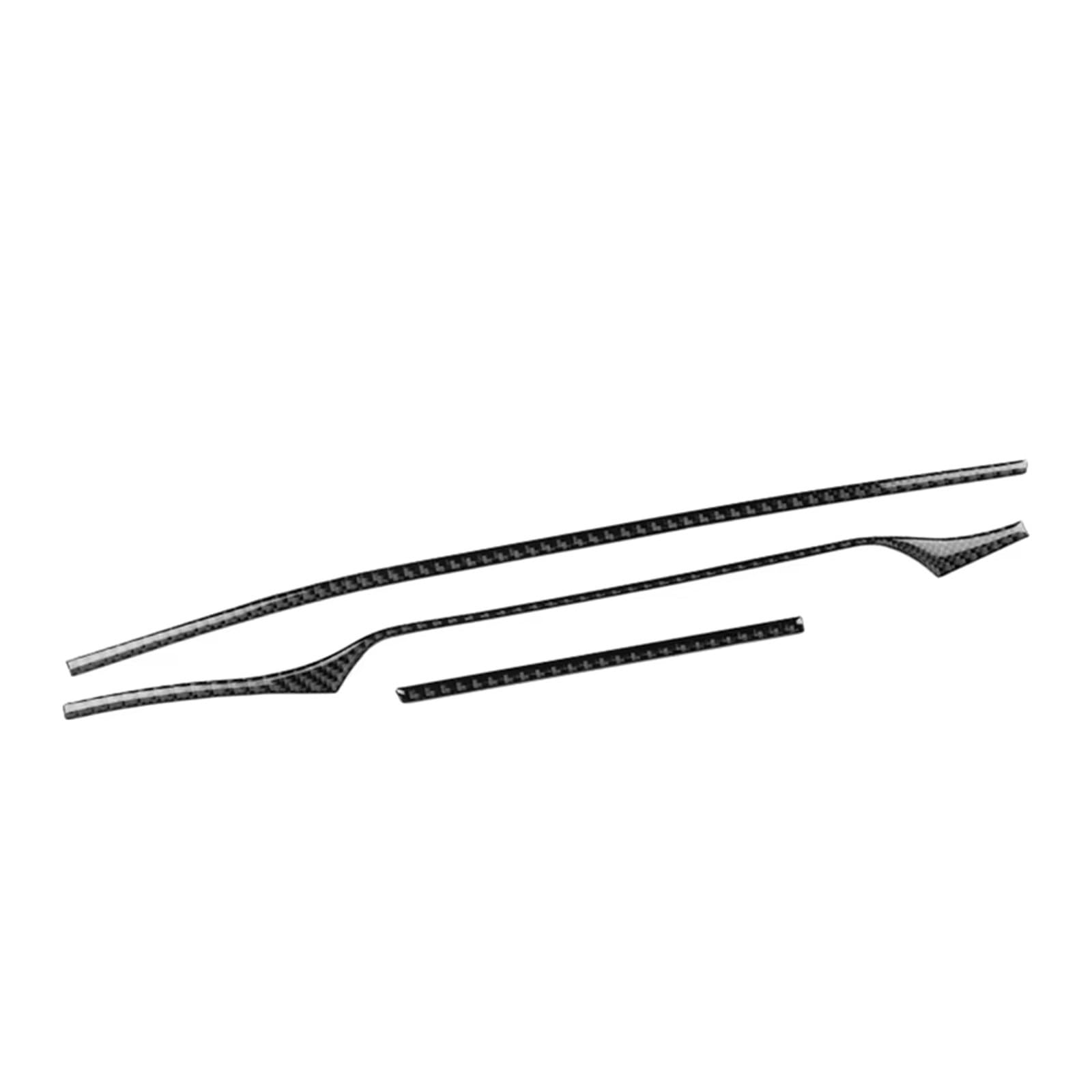 Center Console Trim Compatible with Kia for Stinger 2019 2020 2021 2022 2023 LHD RHD Car Central Control Strip Trim Cover Interior Sticker Accessories