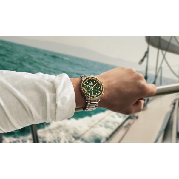 Image of Bulova Men's Marine Star Series C Two-Tone Stainless Steel 6-Hand Chronograph Quartz Watch