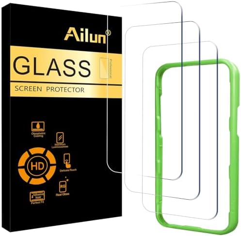 Ailun 3 Pack Screen Protector for iPhone 17 / iPhone 16 Pro, Temp...