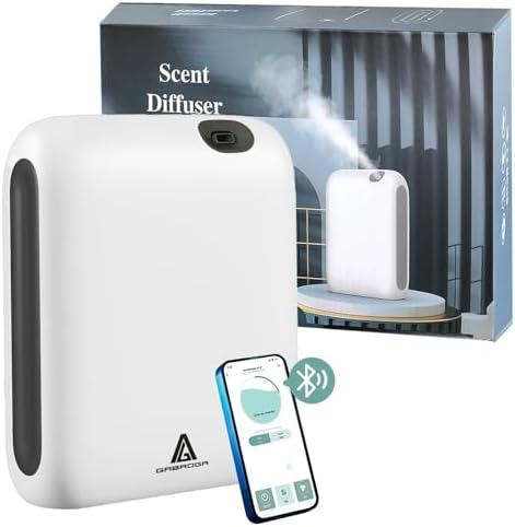 Smart Scent Air Machine for Home, 1500 Sq.Ft Coverage Hotel Collection Diffuser with Cold-air Diffusion Tech,Bluetooth Waterless Diffusers with APP Control for for Home Office Spa Large Room