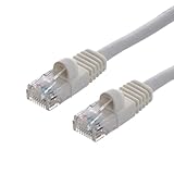 CAT5e RJ45 PATCH ETHERNET NETWORK CABLE 50 FT WHITE