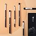 DUcare Eye Makeup Brush Set, 6 Pcs Professional Eyeshadow Blending Makeup Brushes for Concealer Eyebrows Eyeliner, Soft Hairs & Wood Handle