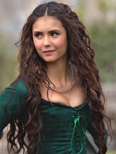 PORSMEER Parrucca da donna marrone scuro parrucche...