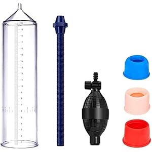 WFJNB Handmatige Penispomp Voor Erectiestoornissen Ergernis Massagetafel Voor Mannen Luchtdrukaanpassingsapparaat 3…