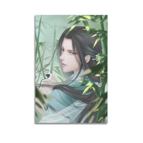 HUYRYRRHT Póster estético de villano de la escoria con sistema de autoservicio, póster de lienzo vintage, pintura decorativa para sala de estar, dormitorio, decoración de 20 x 30 cm, estilo sin marco