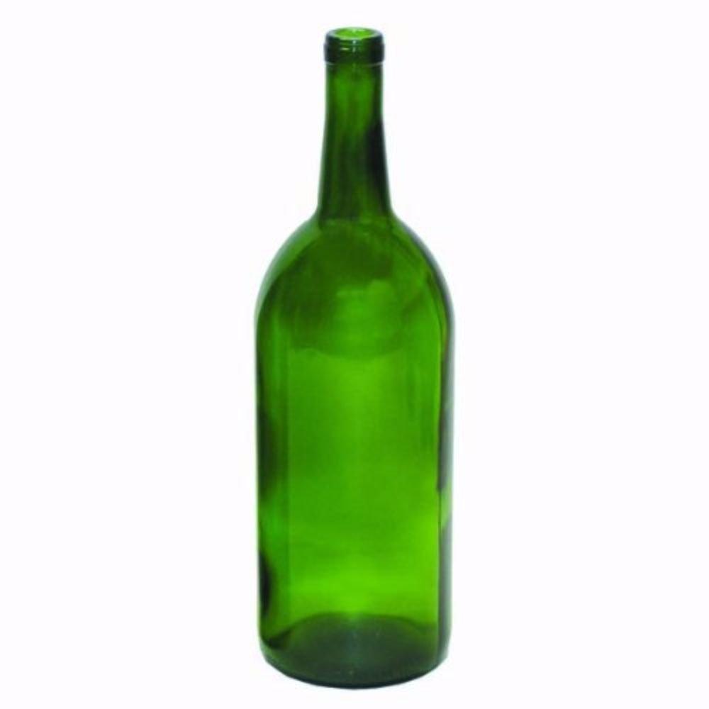 Midwest Homebrewing and Winemaking Supplies 1.5 L Emerald Green Claret/Bordeaux Bottles (Pack of 6)