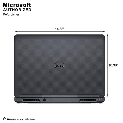 Dell Precision 7510 15.6in Laptop, Core i7-6820HQ 2.7GHz