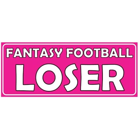 FANTASYJOCKS Fantasy Football Loser Trophy Car Magnet Cover