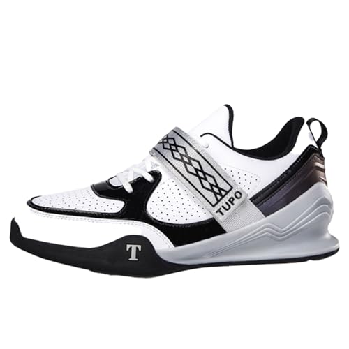 Leichtrit Scarpe Powerlifting Uomo,Scarpe da Sollevamento Pesi per Squat da Uomo...