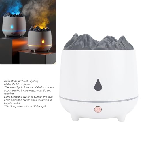 Difusor aromático eléctrico Volcano 400ml con luz y temporizador miniatura 4