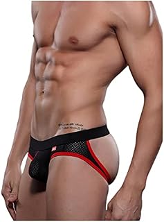 Arjen Kroos Men's Jockstrap Sexy Mesh Jock Strap Athletic Underwear,AK
