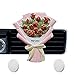 Renywosi Deodorante per Ambienti a Fiori - Deodorante per Ambienti a Fiori per Ragazze e Donne | Bouquet di Fiori Clip per Presa d'Aria condizionata con 2 compresse di fragranza, Clip per sfiato