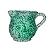 Ceramiche Benegiamo BENEGIAMO BROCCA PANCIUTA 0,50 Litri SCHIZZATO Verde 2233S