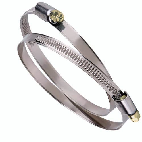 Abrazaderas de acero inoxidable para conductos y conductos de ventilación Cover