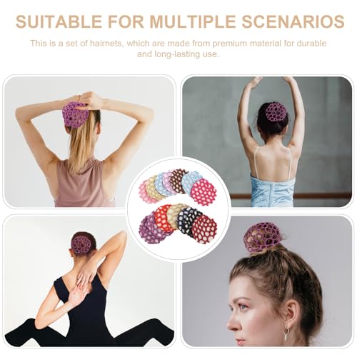 Filet à cheveux élastique chignon garçon filles accessoire polyester