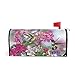 ALAZA WOOR Spring Hummingbird and Flowers Magnetic Mailbox Cover MailWraps Garden Yard Home Decor for Outside Standard Size-18