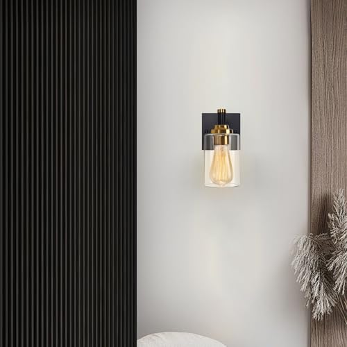 Lámpara de pared E27 decorativa de metal para iluminar el baño