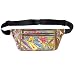 Dolores Holographic Flat Fanny Pack Waist Bags for Women Men Stylish Shiny Rave Festival Hip Fanny Pack Sport Bag Travel Wallet Gold