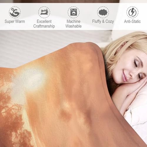 Couverture éléphants idéale pour canapé lit et soirées camping cocooning - 4