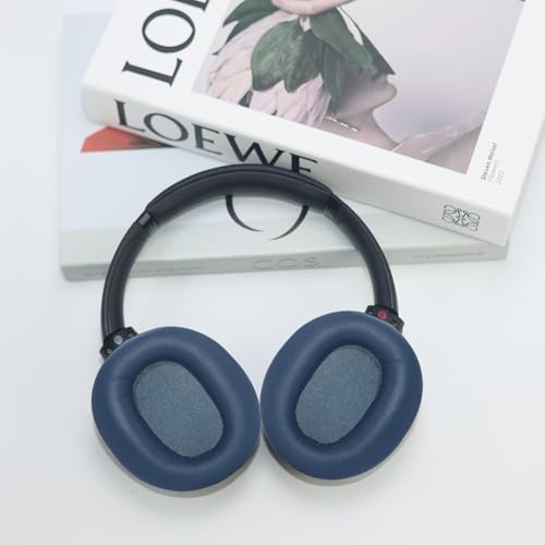 Reemplazo de Almohadillas para Oídos Adhiper para Sony WH-CH720N, WH-CH710N - Azul | Almohadillas para Auriculares Sony con Cuero de Proteína y Espuma de Memoria de Alta Densidad miniatura 7