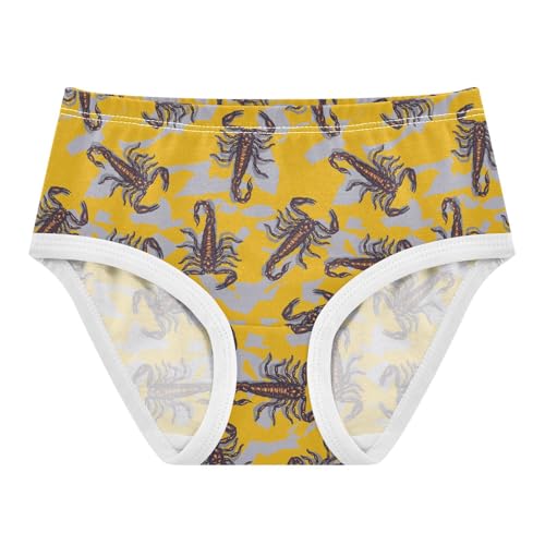 Girls' Underwear Scorpions Cotton Stretch Comfort Toddler Panties