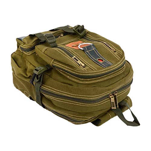 Image of Casual School Denim /Jeans Bag for Men and Women 34 L Jumbo Cargo Laptop Backpack