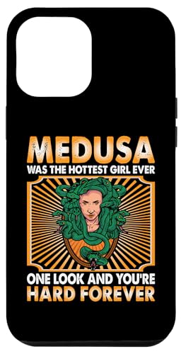 Carcasa para iPhone 12 Pro Max Medusa Was The Hottest Girl One Look And You're Hard Forever