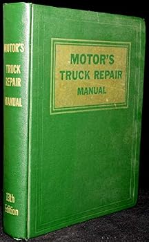Hardcover Motors Truck Repair Manual 13th Edition Book