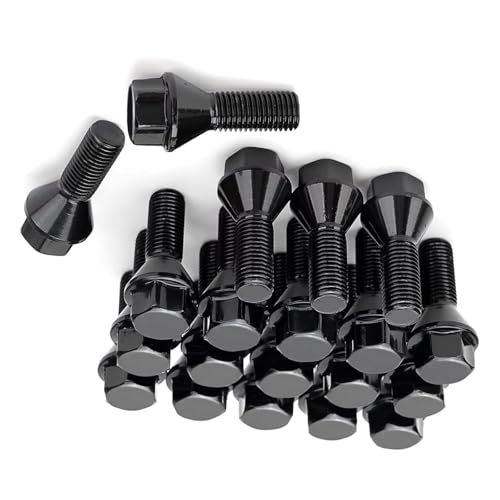 Tornillos tuercas para Dodge Dart kit de 20 pernos de rueda hexagonales M12x1.25