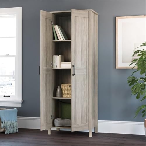 Image of Sauder Miscellaneous Storage, Two-Door Storage Cabinet, in Spring Maple Finish